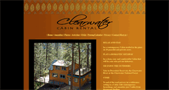 Desktop Screenshot of clearwatercabinrental.com